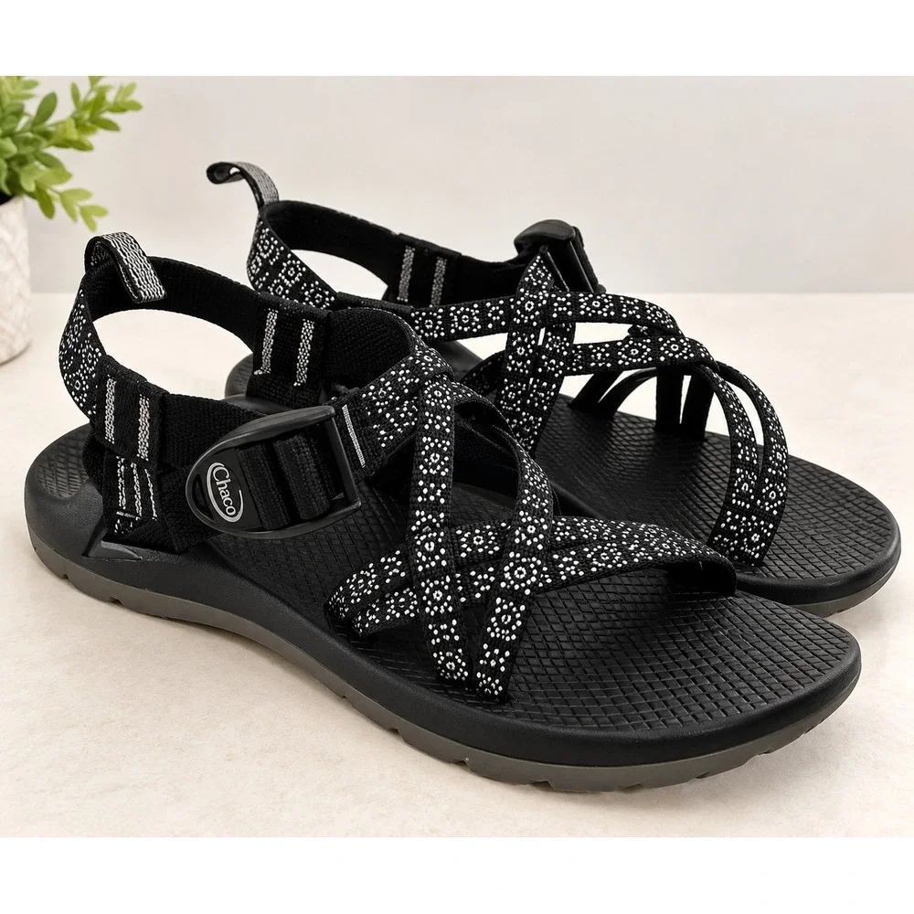 CHACO Kids ZX/1 EcoTread Sandals Size 5 Outdoor River Water Shoes Hiking Strappy